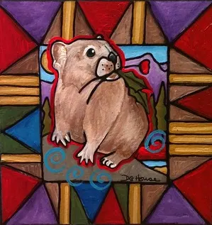 DG House Pika, Artists Field Guide to Greater Yellowstone